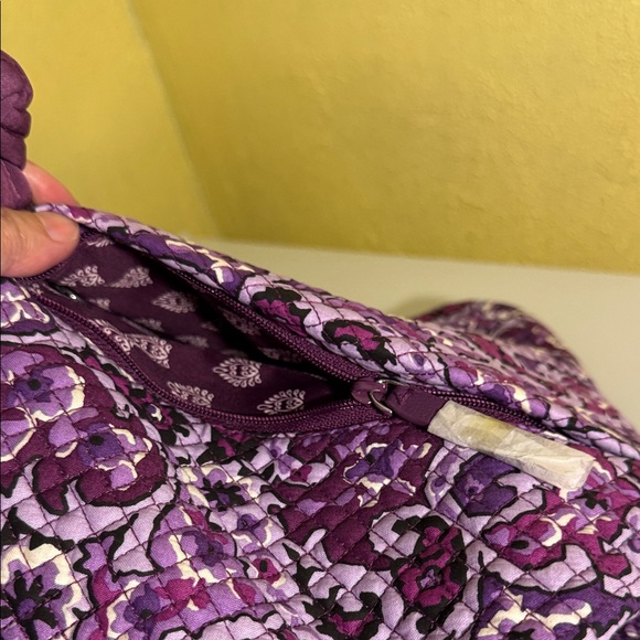 Vera Bradley Extra large Tote Purple Floral Tote - Picture 6 of 7
